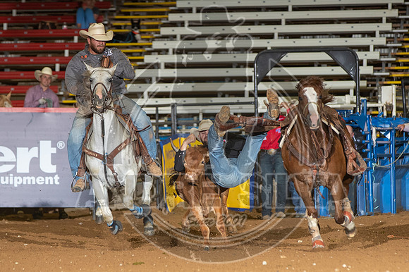 2020_06_13_Mesquite_Steer_Wrestling_Justin_Shaffer_135_Silva
