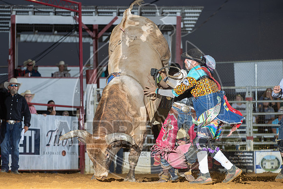 2024 Cowtown Rodeo_R1_XTREME BULLS_Ethan Johnson_AndreSilva_547