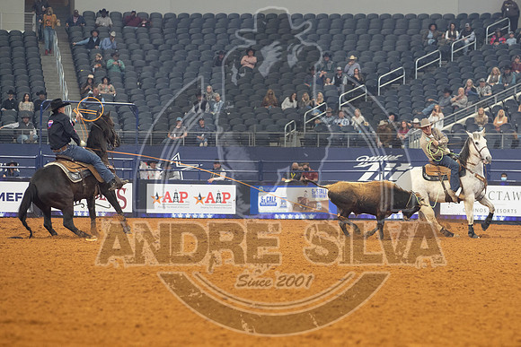 2021_TheAmerican_Team Roping_Luke Brown Wesley Thorp_AndreSilva_686