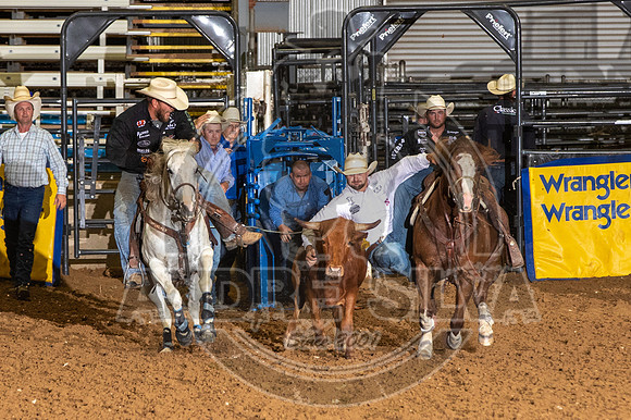 2020_06_06_Mesquite_Steer_Wrestling_Justin Shaffer_411_Silva