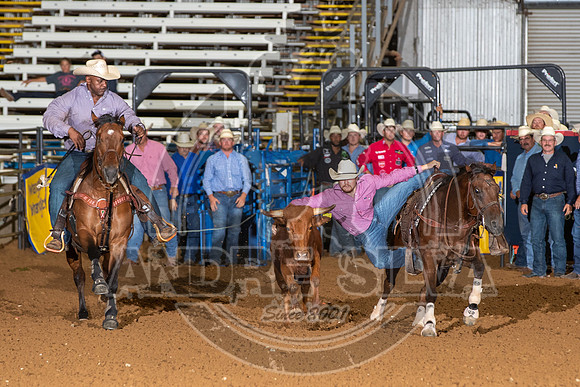 2020_06_06_Mesquite_Steer_Wrestling_Tory Johnson_153_Silva