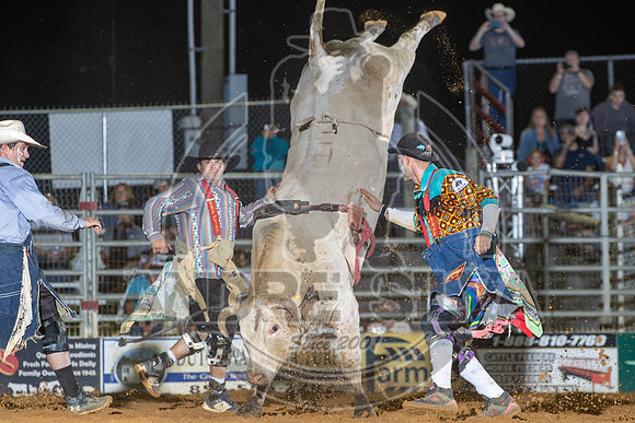 2024 Cowtown Rodeo_R1_XTREME BULLS_Josh Frost_Ridin Salty_AndreSilva_330