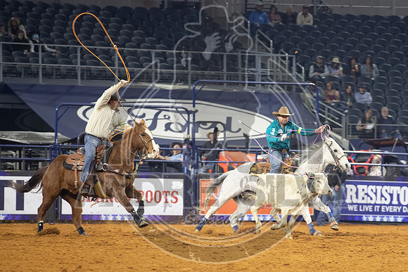 2021_TheAmerican_Team Roping_-Bubba Buckaloo Tanner Braden _AndreSilva_243